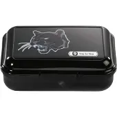 Step by step Boîte à goûter avec fermeture à clic, lavable au lave-vaisselle, Lunch box, Noir