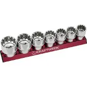 KRAFTWERK COMBI-Set de douilles MAGALU 1/2" 7 pièces