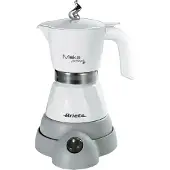 Ariete 1358 400w Electric Italian Coffee Maker 4 Cups Argenté One Size / EU Plug 220V
