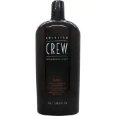 American Crew Hair & Body 3-IN-1 shampoing, après-shampoing et gel douche 3 en 1 pour homme 1000 ml