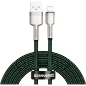 Baseus Câble USB vers Lightning Cafule, 2.4A, 2M (Vert)