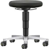 BIMOS Tabouret antistatique, avec roulettes, tissu. (45 - 65 cm)