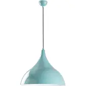Opviq , Bitlisim - Turquoise,Lustre, turquoise, CORPS METALLIQUE, 40 x 40 x 42 - 133 cm