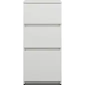 Burgbad Lin20 Armoire basse, 3 tiroirs, 400x407x870mm, USIW040F5375