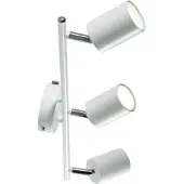 Nordlux Luminaire à LED Explore, Variante : Ø 55 x 480 mm, 3 x 7 W, GU10, blanc