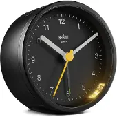 Braun BRA Quarzwecker schwarz 405811 4007218670472
