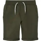 Name it Pantalon 'Vermo' kaki / blanc