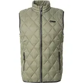 Superdry pour homme. M5012143A Gilet Fuji Lite vert (M), Casuel, Nylon