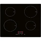 Exquisit EKI601-2, Plaque de cuisson, Noir