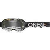 O'Neal B-10 Attack Clear Lunettes de motocross