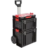 Qbrick System PRO Set 2 Set de chariot à outils + PRO Cart 2.0 + PRO Toolbox 2.0 + PRO Organizer 100 450 x 390 x 690 mm 52 l IP54
