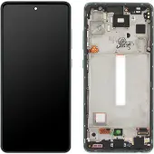 Samsung LCD+Touch+Frame (Écran, Galaxy A52s), Pièces de rechange pour appareils mobiles, Vert