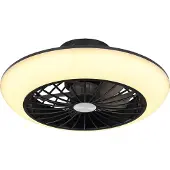 Globo Lafee, Ventilateur, Noir