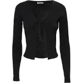 Influencer Cardigan noir