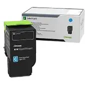 Lexmark 78C0X20 Cartouche de toner 1 pièce(s) Original Cyan