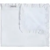 Babys Only Couverture lit bébé teddy Calm blanc