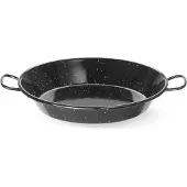 Hendi Poêle à paella Émaillée Acier plat
