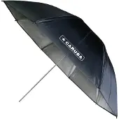 Caruba Parapluie réflecteur Argent/Noir 83cm