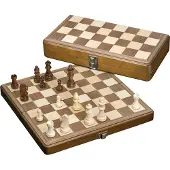 Philos 2625 - Cassette d'échecs Noyer medium 4014156026254