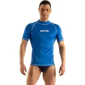 Seac Sub T-sun Short Sleeve Rash Guard Bleu XL Homme