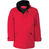 Kariban Parka de travail Doublure Matelassée Rouge XS