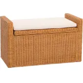MCW Coffre de rangement Genua Rattan
