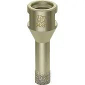 Diewe Forets à carrelage Forets diamantés M14 - Forets à sec Premium 7 - Mèche ø 12mm (12 mm)