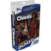 Hasbro Cluedo Grab & Go, Jeu de société, Détective, 8 ans