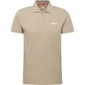 Alpha industries T-Shirt beige / blanc