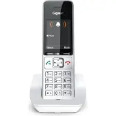 Gigaset Téléphone SIECOMFORT501W DECT Identification de l'appelant Argent Blanc