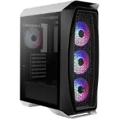 Aerocool Boîtier Semitour Micro ATX / Mini ITX / ATX Aero One Frost RGB LED Ø 12 cm