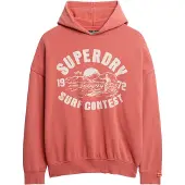 Superdry Sweat-shirt 'Lo-Fi' beige clair / melon