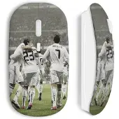 CAPACHEAP Souris Sans Fil Real Madrid Cristiano Ronaldo Foot