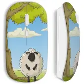 CAPACHEAP Souris Sans Fil Mouton Cartoon
