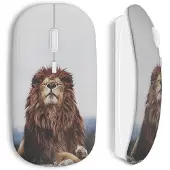 CAPACHEAP Souris sans Fil Lion vintage