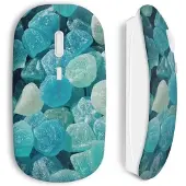 CAPACHEAP Souris Sans Fil Bonbons bleus