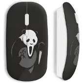 CAPACHEAP Souris sans fil panda scream parodie