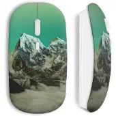 CAPACHEAP Souris sans fil Green sky mountain
