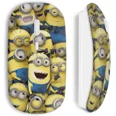 CAPACHEAP Souris Sans Fil Minions Jaune