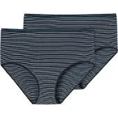 Schiesser Slip bleu nuit / gris