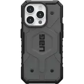 Uag Coque Pathfinder MagSafe iPhone 15 Pro - Argent