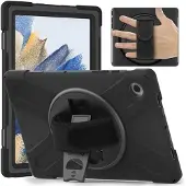 ESTUFF Housse - - CHICAGO - Compatible Galaxy Tab A8 - 26,7 cm - Noir