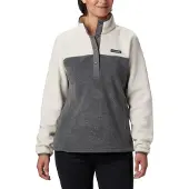Columbia Pull-over de sport 'Benton Springs' gris foncé / blanc