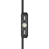 RealPower 439648 Magnetic cable,1m,2x magnetisch,schwarz mit Adapte