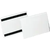 Durable Pochette d'étiquettes HARD COVER magnétique A5 paysage
