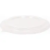 Nature Star 50 couvercles pour saladiers jetables Ø 18,5 cm, Contenant à usage unique, Transparent