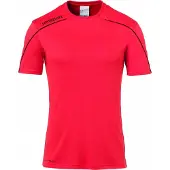 Uhlsport Stream 22 Maillot manches courtes homme - Bordeaux / Bleu ciel