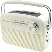 Soundmaster TR480BE Radio portable, alimentation en tension par cellules solaires