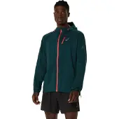 Asics Fujitrail Elite Wp Jacket Vert L Homme