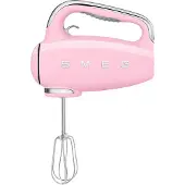 Smeg Mixeur à main - - HMF01PKEU - 9 vitesses - Puissance 250 W - Couleur Rose